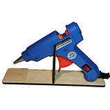 Підставка для термопістолета 20Вт фанера підставка для клейового пістолета компактна зручна підставка для рукоділля та DIY, фото 5