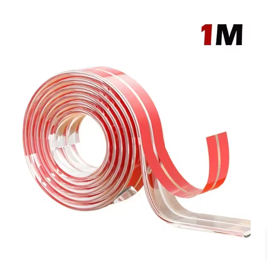 Стрічка силіконова на гострі краї меблів Довжина 1 м (00049), фото 1