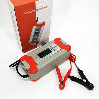 Зарядний пристрій для акумулятора 12V 8A / 24V 4A - імпульсний ЗП Battery Charger з режимом відновлення