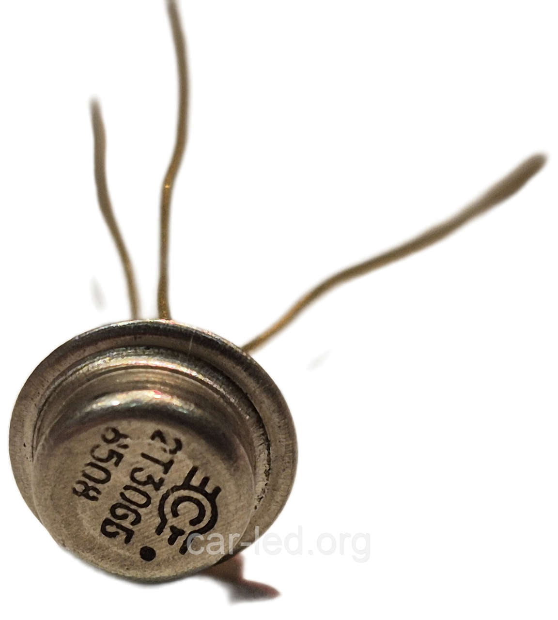 2Т306Б (Au) транзистор кремнієві епітаксійних-планарні структури NPN (50мА 15В) (h21е = 40-200) (КТЮ-3-1), фото 1