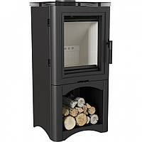 Сталева піч-камін Kratki KOZA K5 S з нішею для дров (7,0 кВт)