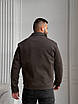 Чоловіче зимове пальто 48-62 шоколад, фото 10