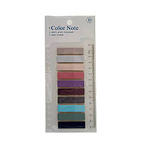 Закладка з лінійкою 2 в 1 "stick Notes" Р80-5 різнокольорові