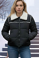 Куртка коротка чорна