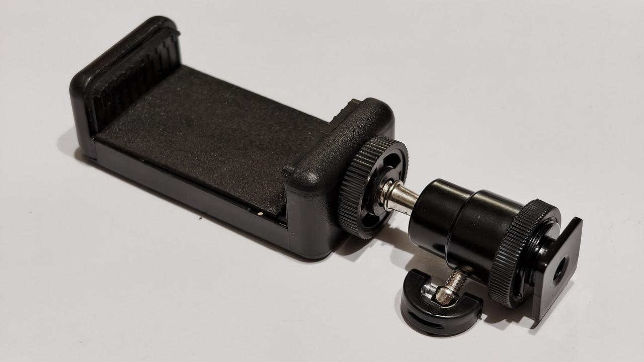 1/4 Тримач телефона, розсувний на шарнірі, під гарячий кашмак, фото 1