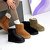 Чорні уггі на блискавці натуральна шкіра флотар в асортименті, фото 10