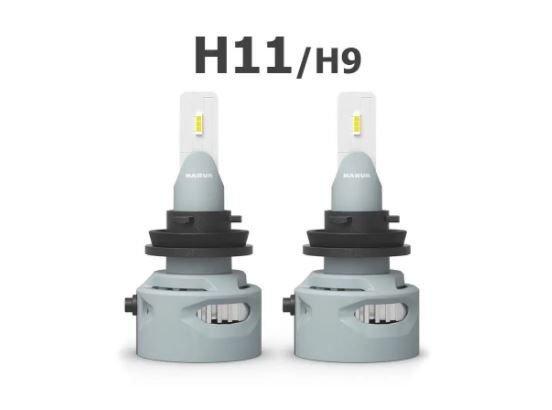 Світлодіодні лампи NARVA H9/H11 Range Power Advanced +100% 6000 K 12/24 V (181848100)