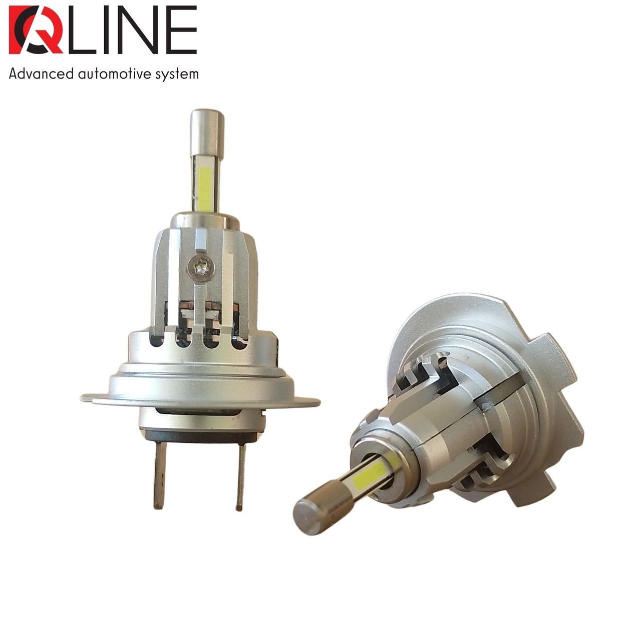 Світлодіодні лампи Qline Alpha H7 A360 6000 K (2 шт.)