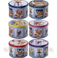 Печиво вершкове Teddy Bears Плюшеві Ведмедики (6 видів дизайну Мікс)  300 грам , з\б, фото 1