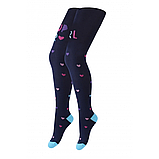 Колготки дитячі демісезонні  122-128, 60-64, 18-20 ТМ Duna "Дюна" 9064-2589-темно-синій / весна-осінь, фото 3