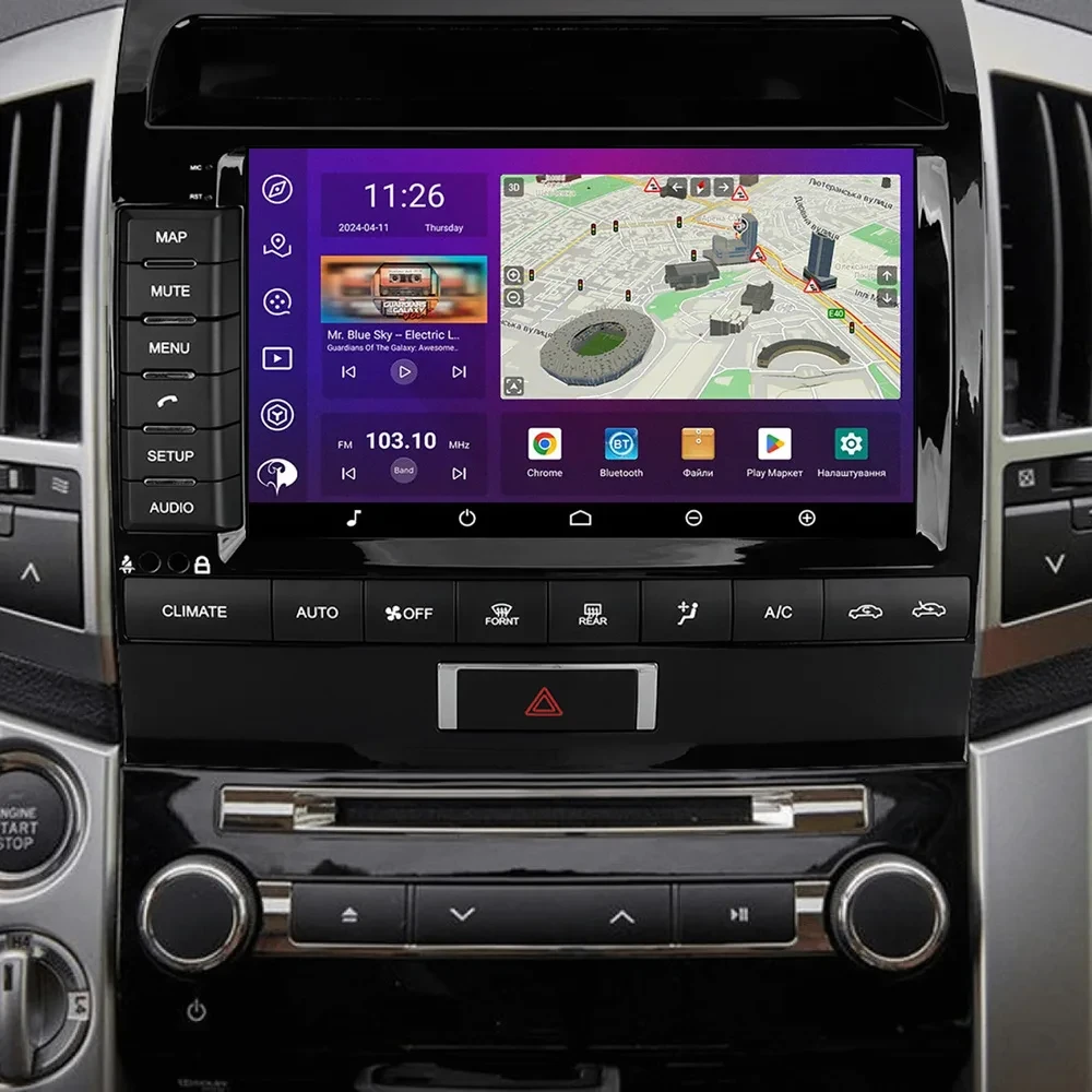 PHANTOM DVA-2K10 Pro 4G 360° 4+64 Toyota Land Cruiser 200 2007-2015 v.1, фото 1