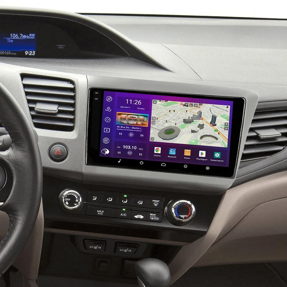 PHANTOM DVA-2K9 Pro 4G 360° 4+64 Honda Civic 9 FB FK FD 2011-2015, фото 1