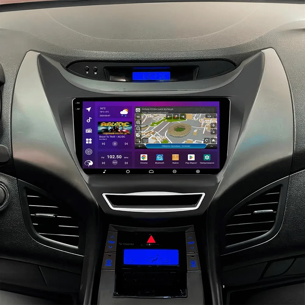 PHANTOM DVA-2K9 ProMax 4G 360° 8+128 Hyundai Elantra (MD) 2014-2016, фото 1
