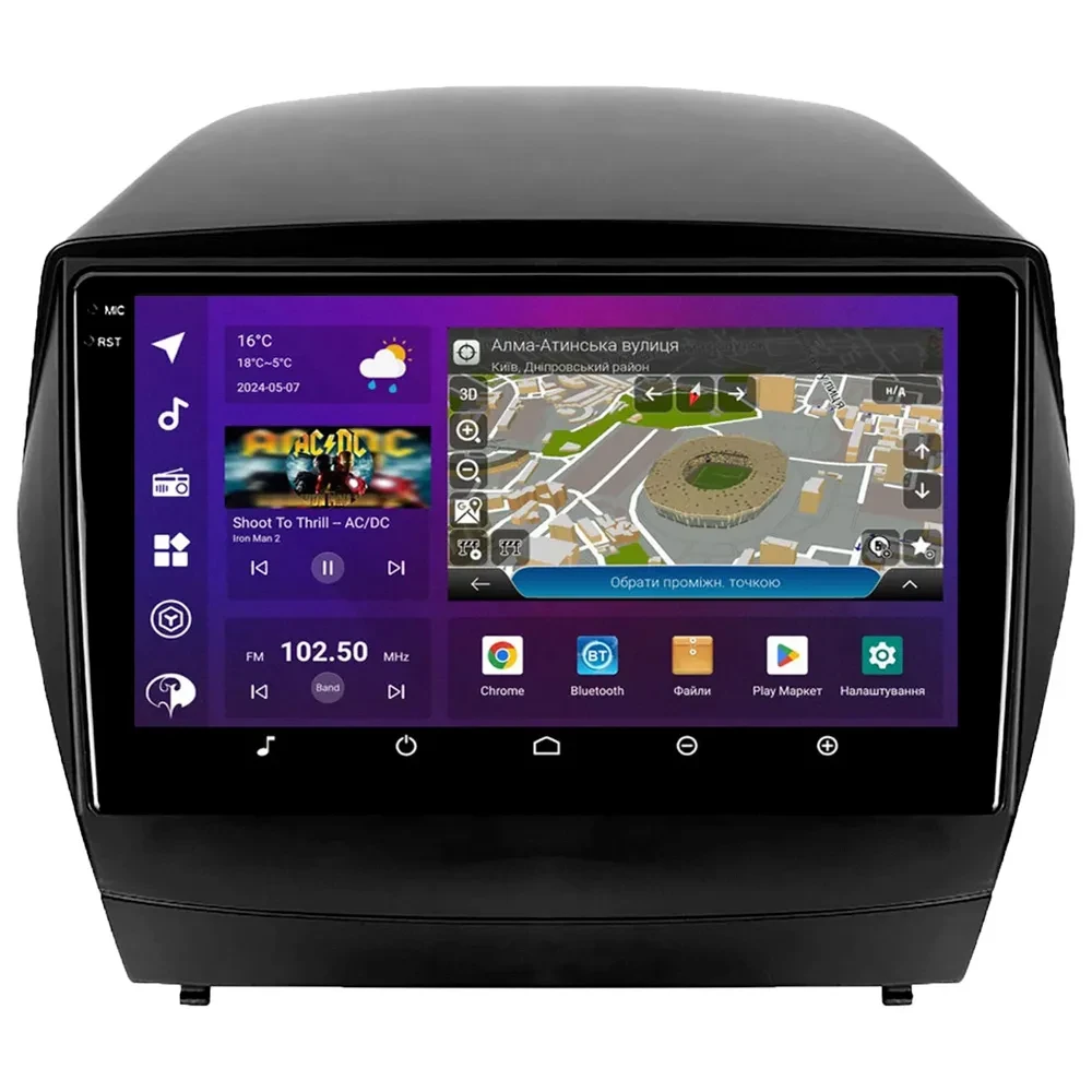 PHANTOM DVA-2K9 ProMax 4G 360° 8+128 Hyundai Tucson 2 LM IX35 2009-2015