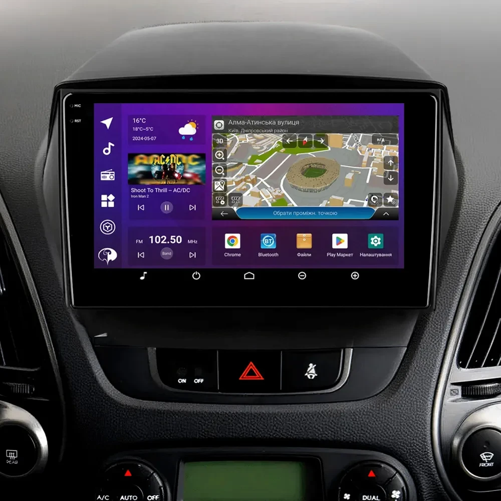 PHANTOM DVA-2K9 ProMax 4G 360° 8+128 Hyundai Tucson 2 LM IX35 2009-2015 amp.