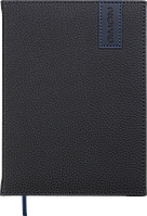 Щоденник датований 2026 (A5, жорстка обкладинка, синій) Buromax Vertical BM.2110-02