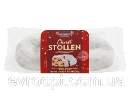 Різдвяний кекс (штолін) KuchenMeister Марципановий Пиріг (7632) 500 г, фото 1