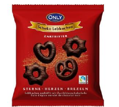 Пряники з чорним шоколадом 400 г