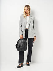 Жіночий рюкзак еко-шкіра 1113-1 Чорний, фото 4