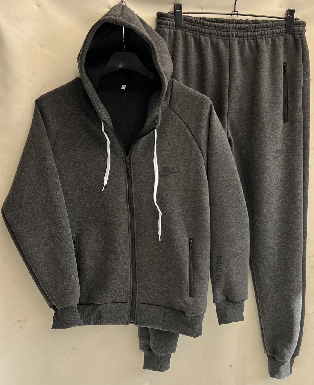 Теплий спортивний костюм чоловічий норма на флісі, фото 1