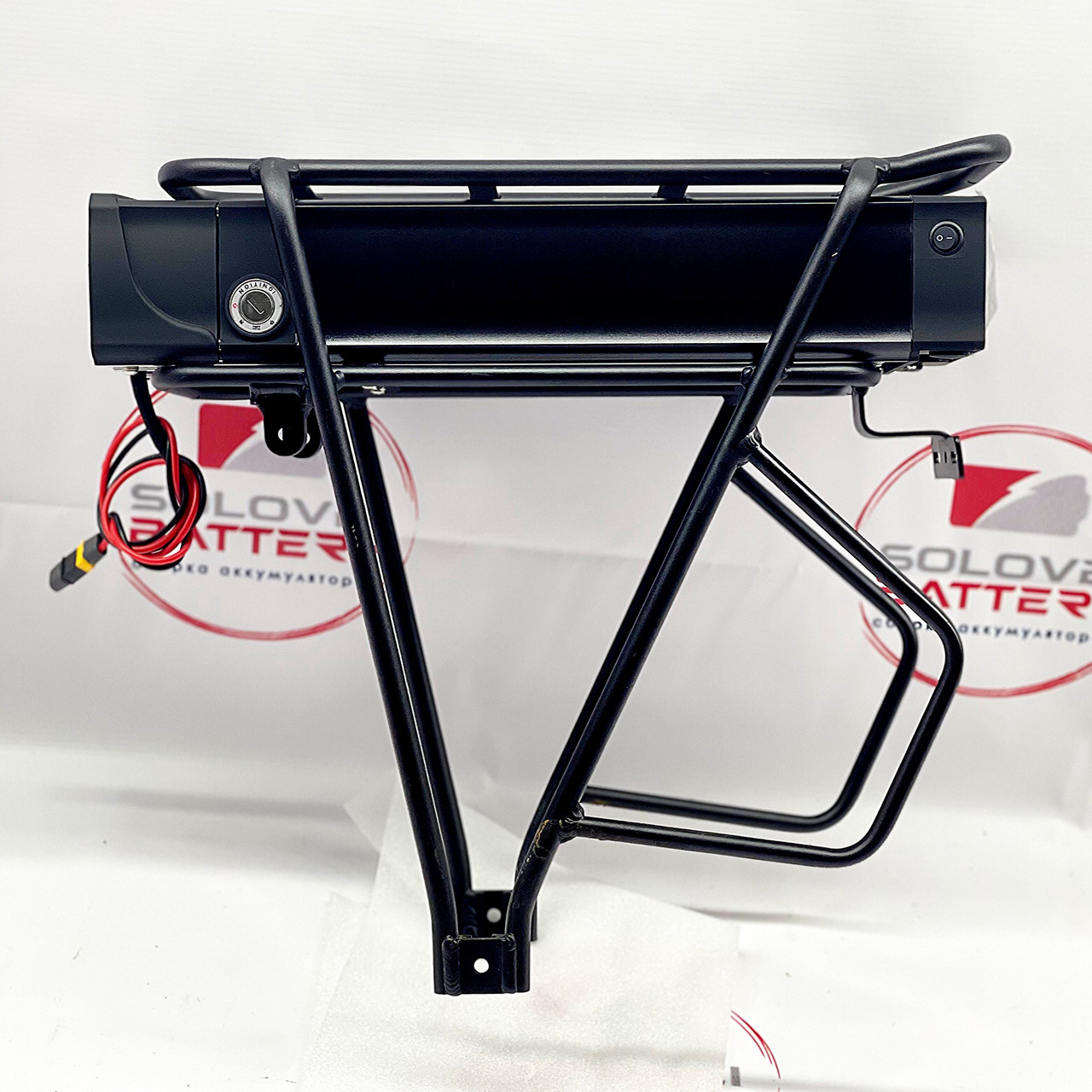 Акумулятор 48 В 24 А·год у багажнику для електровелосипеду, фото 1