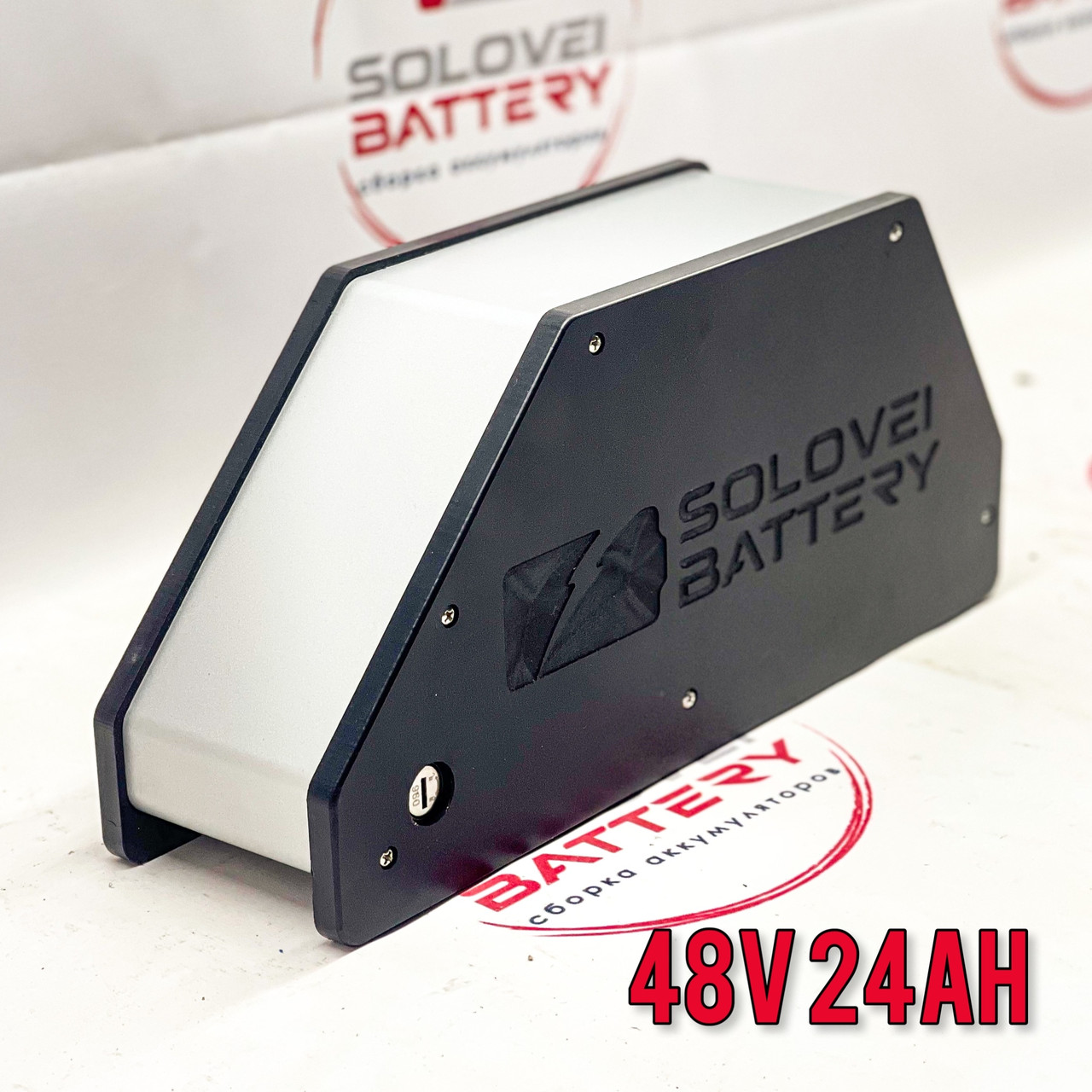 Акумулятор 48v 24Ah для електровелосипеду у фірмовому корпусі SB-4, фото 1