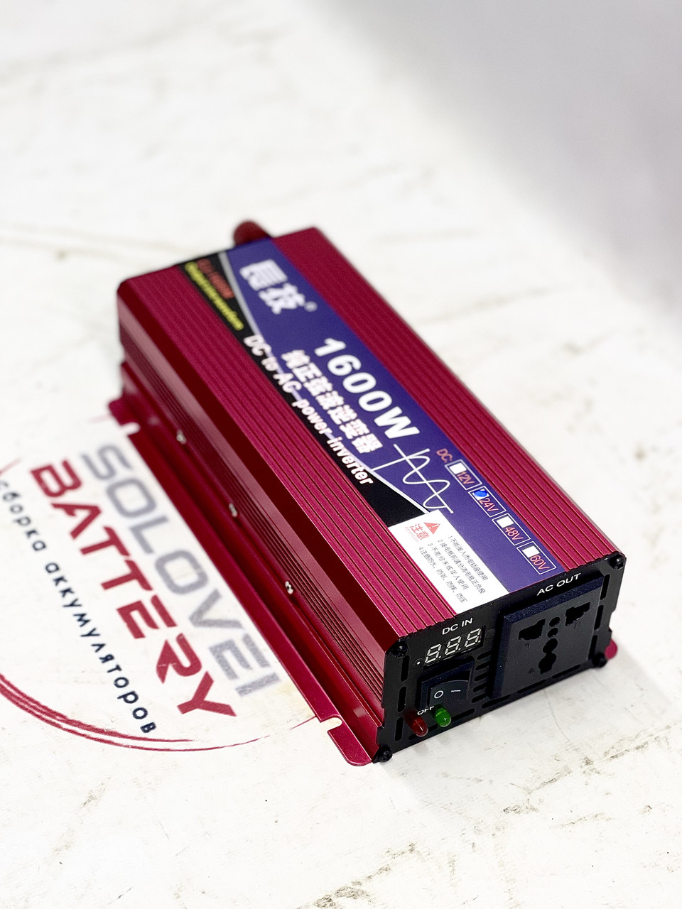 Інвертор 24/220V 600W з чистою синусоїдою, фото 1