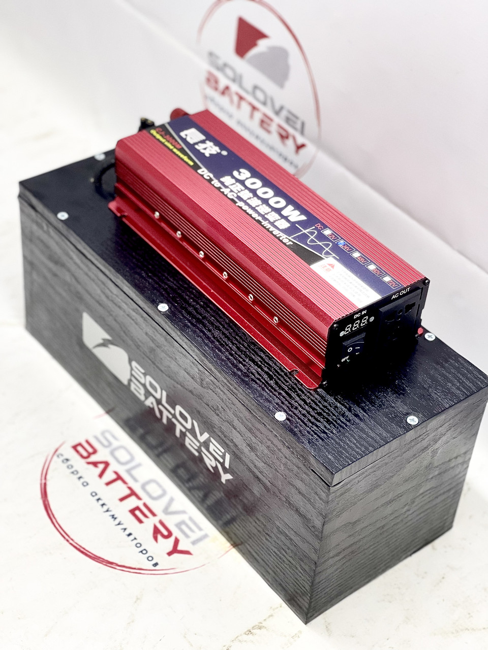 24в 60ач 1500 Втч 800W Переносна зарядна станція Мобільна електростанція з чистою синусоїдою, фото 1