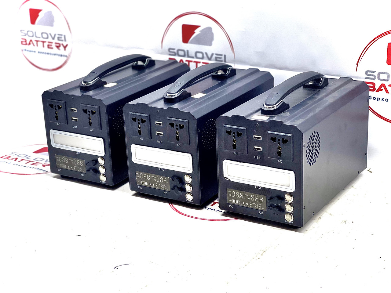 800втч 300W Переносна зарядна станція Мобільна електростанція з чистою синусоїдою павербокс, фото 1