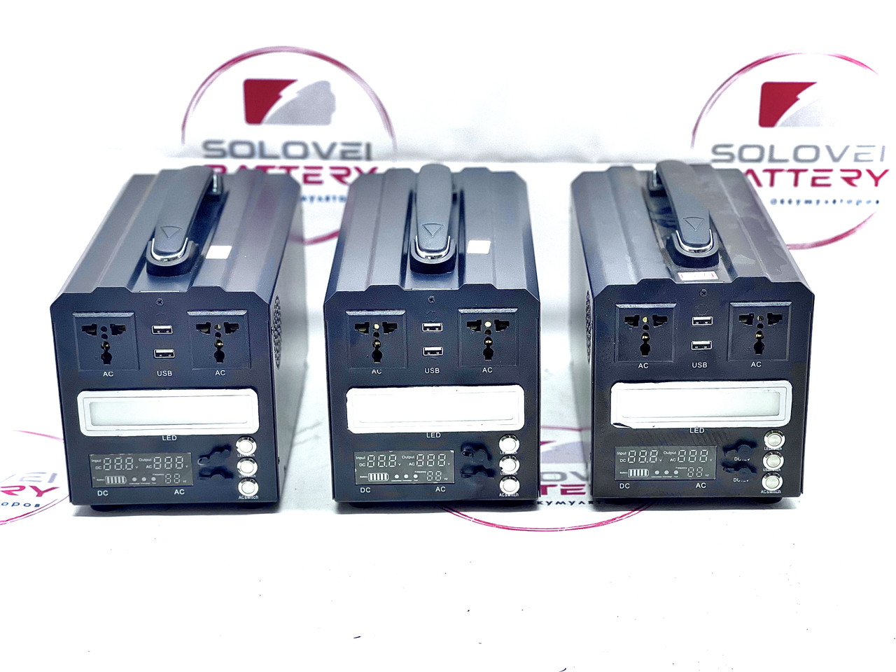 800втч 500W Переносна зарядна станція Мобільна електростанція з чистою синусоїдою павербокс, фото 1