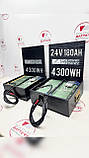 Акумулятор 24 в 180аг 4.3kW/h для ДБЖ сонячних станцій, накопичувач енергії безперебійне безперервне живлення UPS ДБЖ ДБЖ ДБЖ, фото 2