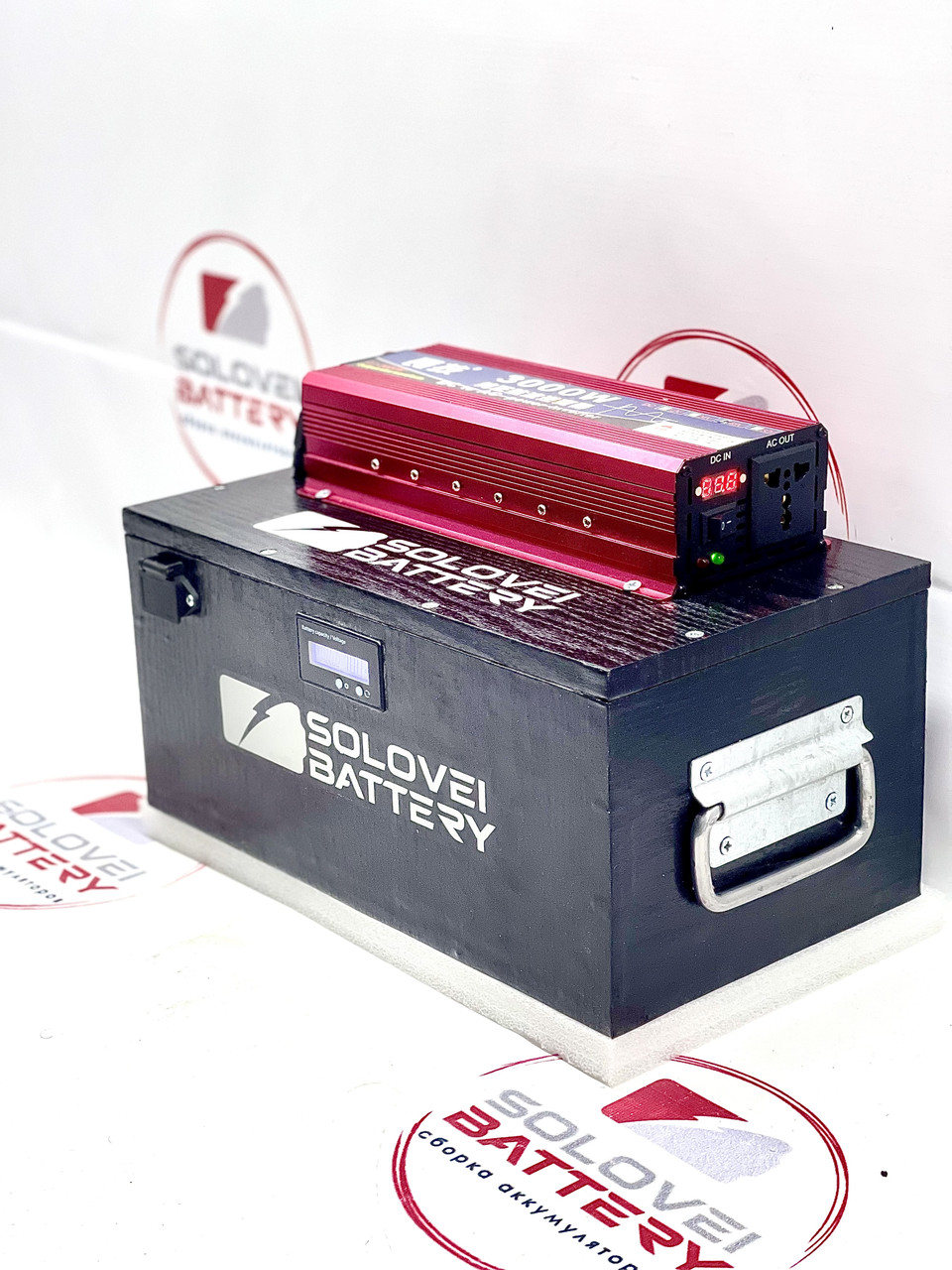 48в 40ач 2000 Втч 1400W Переносна зарядна станція Мобільна електростанція з чистою синусоїдою, фото 1