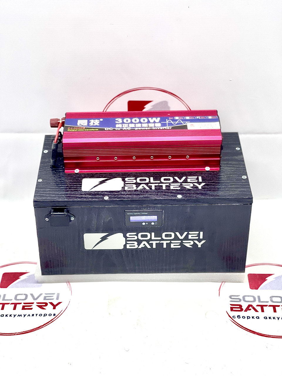 48в 40ач 2000 Втч 1600W Переносна зарядна станція Мобільна електростанція з чистою синусоїдою, фото 1