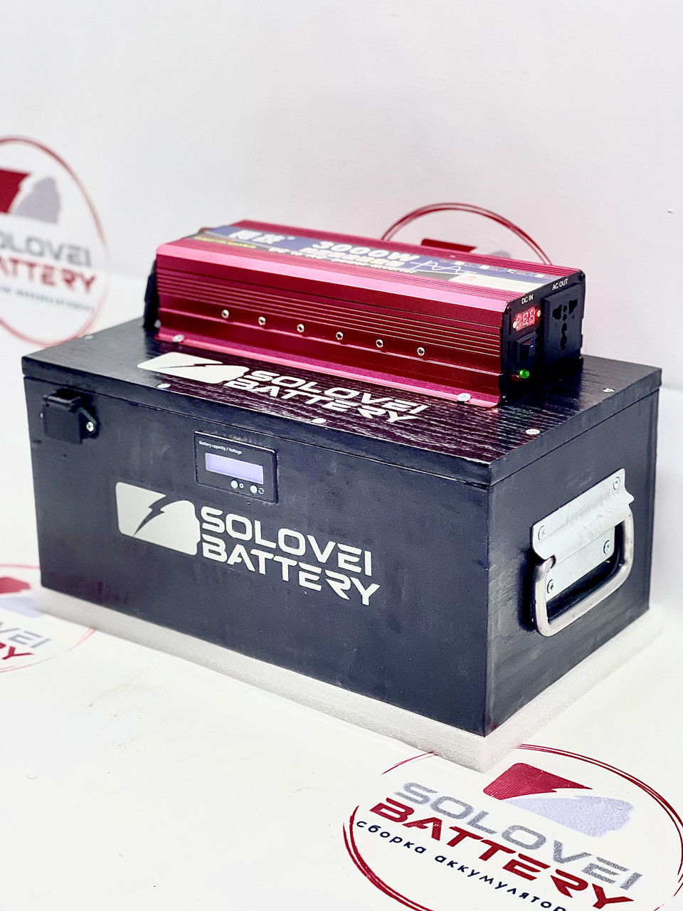 48в 40ач 2000 Втч 2300W Переносна зарядна станція Мобільна електростанція з чистою синусоїдою, фото 1