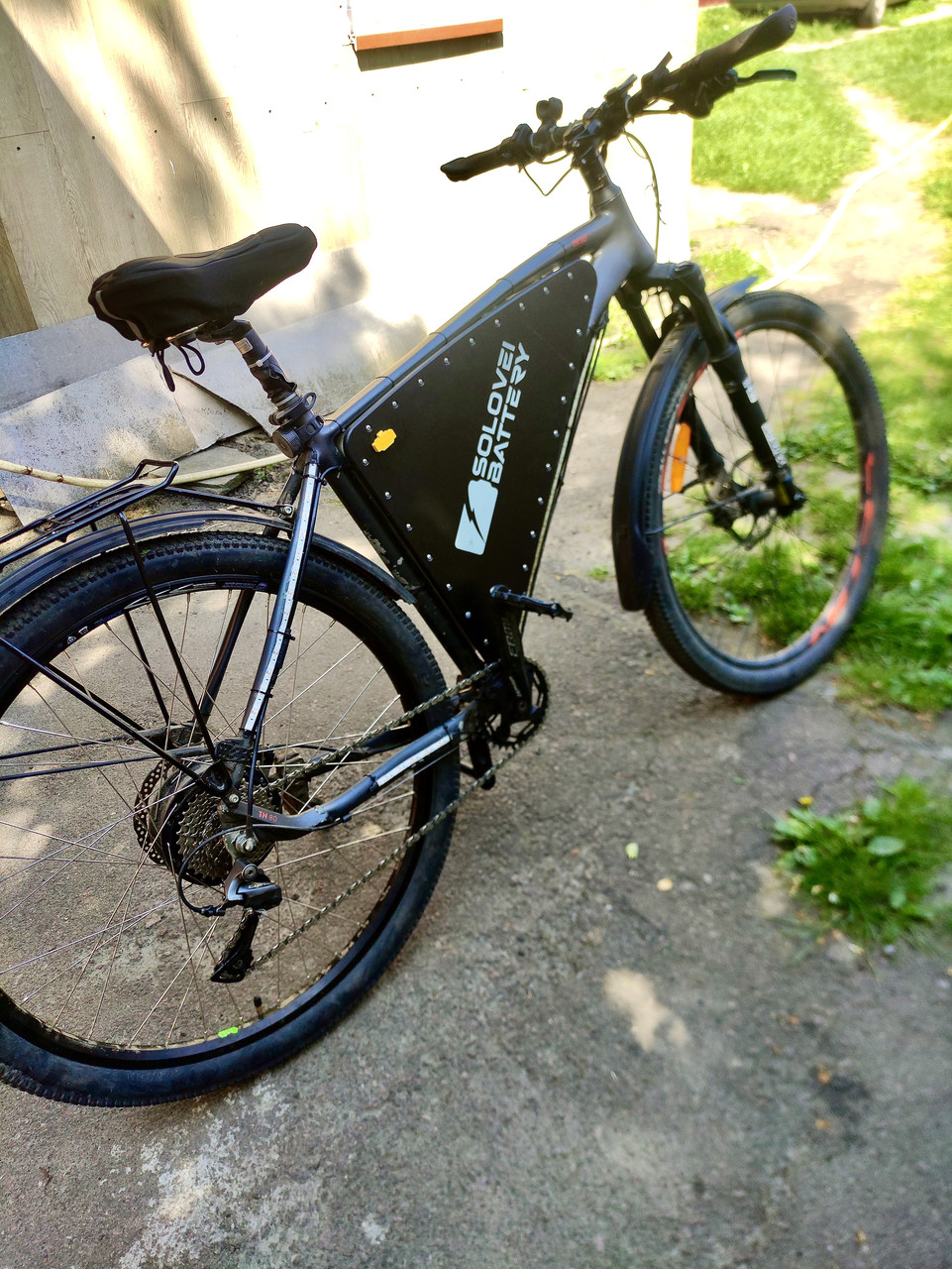 Аккумулятор 48v 35Ah для електровелосипеду у фірмовому корпусі на всю раму, фото 1