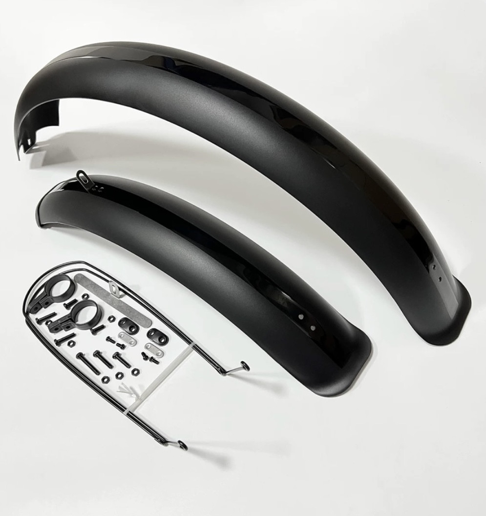 Крила до фетбайка 26*4.0 пластикові, фото 1