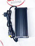 Зарядний пристрій з регулюванням струму 48v 52v (58.8v) 2-18А, фото 3