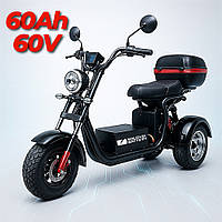 Фірмовий акумулятор 60В 60Ач для електротрицикла Citycoco з кріпленням до підлоги