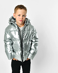 Зимовий пуховик для хлопчика 8466 | 128 по 146р.