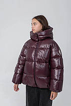 Дитячий зимовий пуховик для дівчинки Коррі розміри 128-170, фото 4