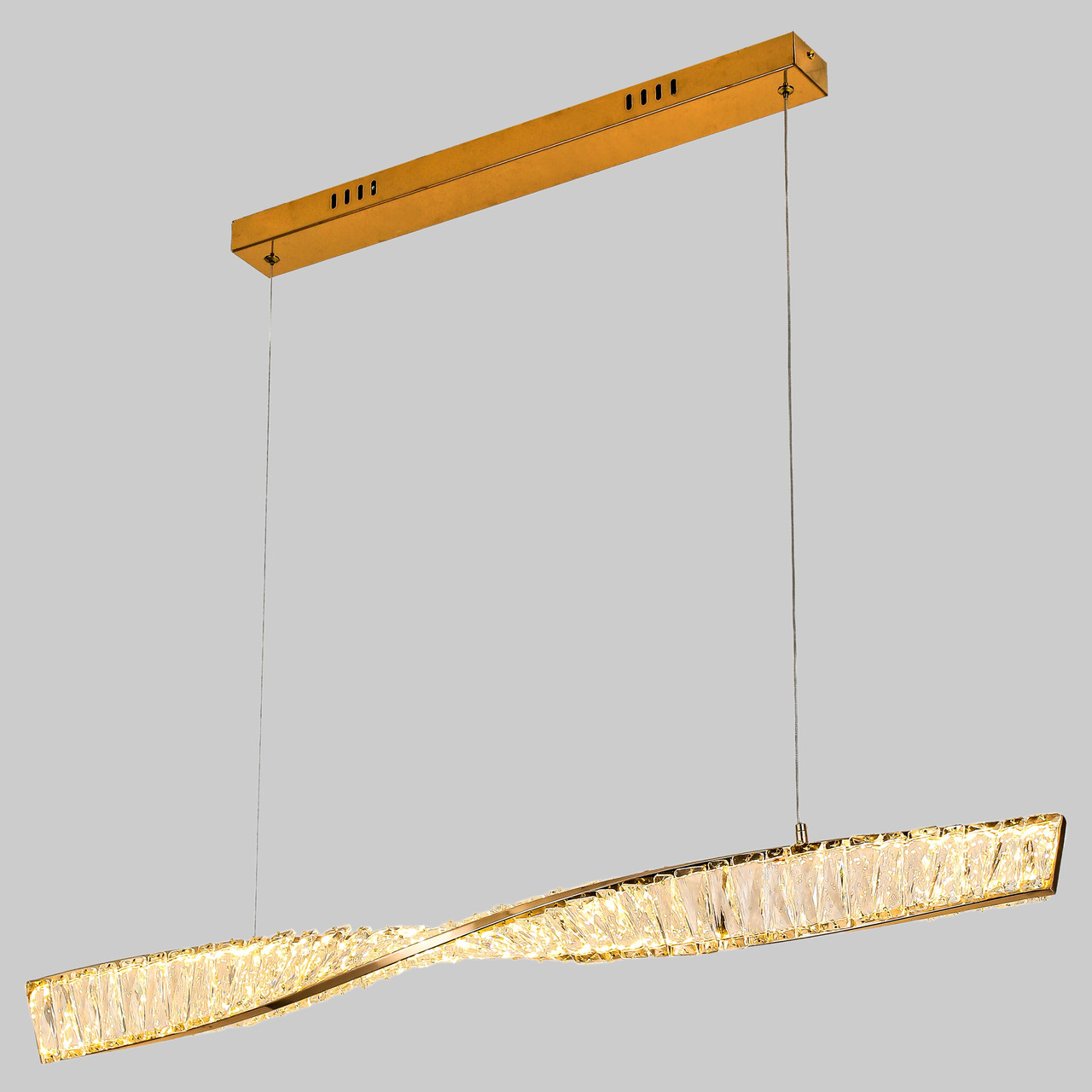 Люстра золота "CRYSTAL" арт-деко (99-L8869 (1000) FGD)