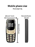 Міні-телефон SERVO BM10 Black/Gold з Dual SIM, , Bluetooth - Компактний мобільний, фото 8