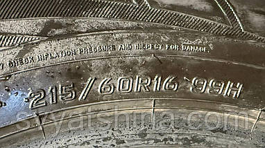 Шини 215/60R16 FALKEN EUROWINTER HS01 зимові, б/у, 7.2 мм, 2016 рік, фото 5