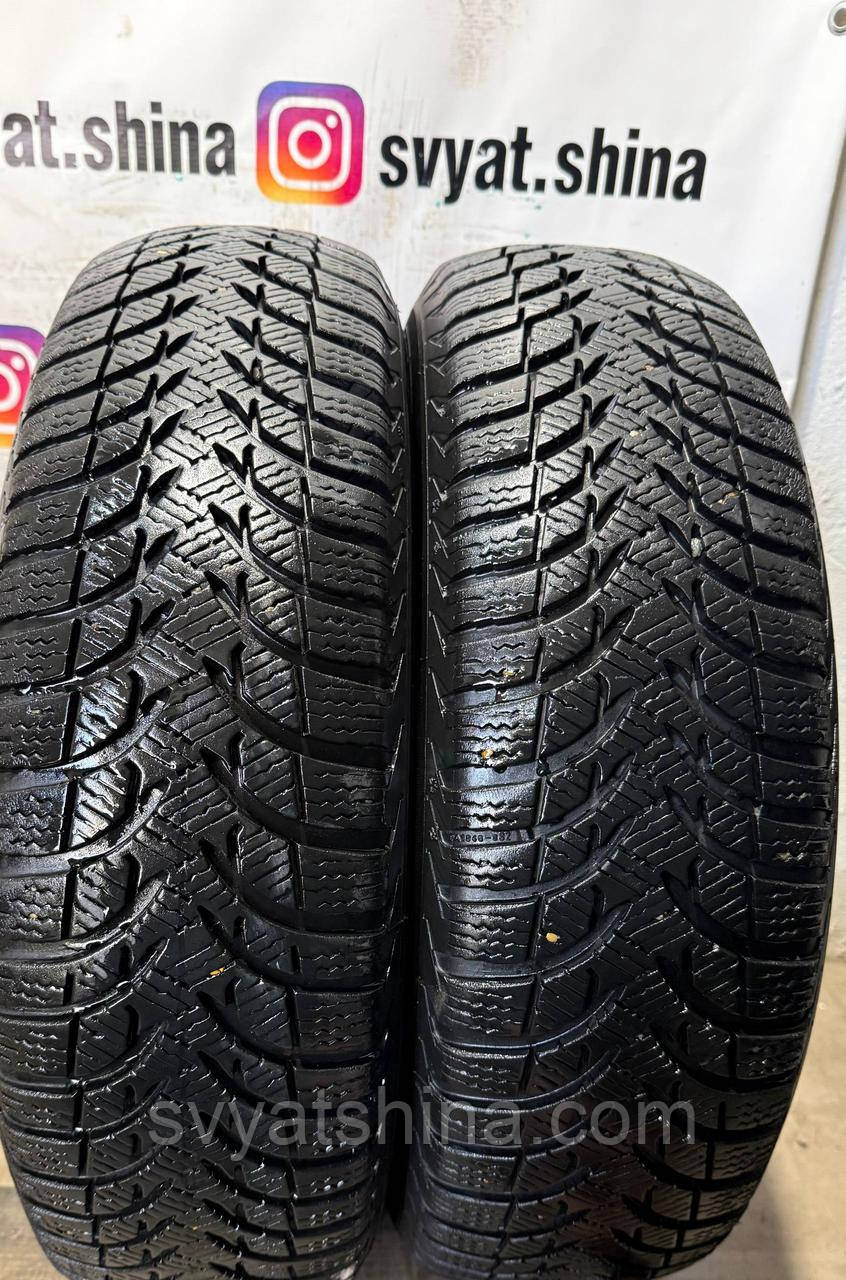 Шини 165/65R15 MICHELIN Alpin A4 зимові, б/у, 6.5 мм, 2012 рік, невеликі тріщини.