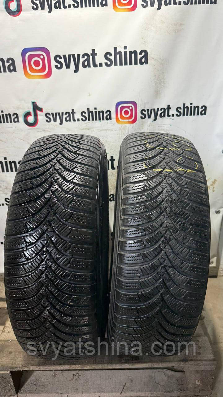 Шини б/у 185/60R15 HANKOOK Winter I Cept RS2 зимові, залишок 6.7-6.8 мм, рік виробництва 2021