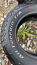 Шини 255/65R17 BF Goodrich All-Terrain T/A, б/у, 5.5-6 мм, 2019 рік, фото 5