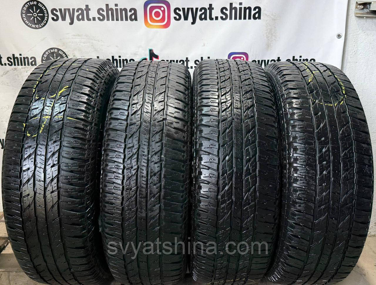 Шина 205/70R15 YOKOHAMA GEOLANDER A/T всесезонная, б/у, 2019 рік, залишок 5-6.5 мм