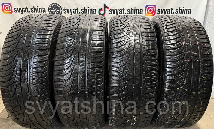 Шини б/в 215/55R16 HANKOOK Winter Icept evo, зима, 4.5-4.7 мм, 2021р., фото 1