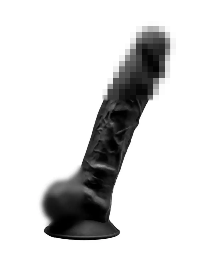 Фалоїмітатор Silexd Tomas Premium Silicone Dildo MODEL 1 size 9" Black, 23х4,9 см., фото 1