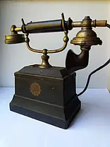 Антикварний телефон Ericsson 1895 рік Швеція, фото 2